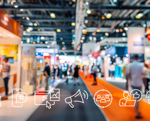 trade show floor photo