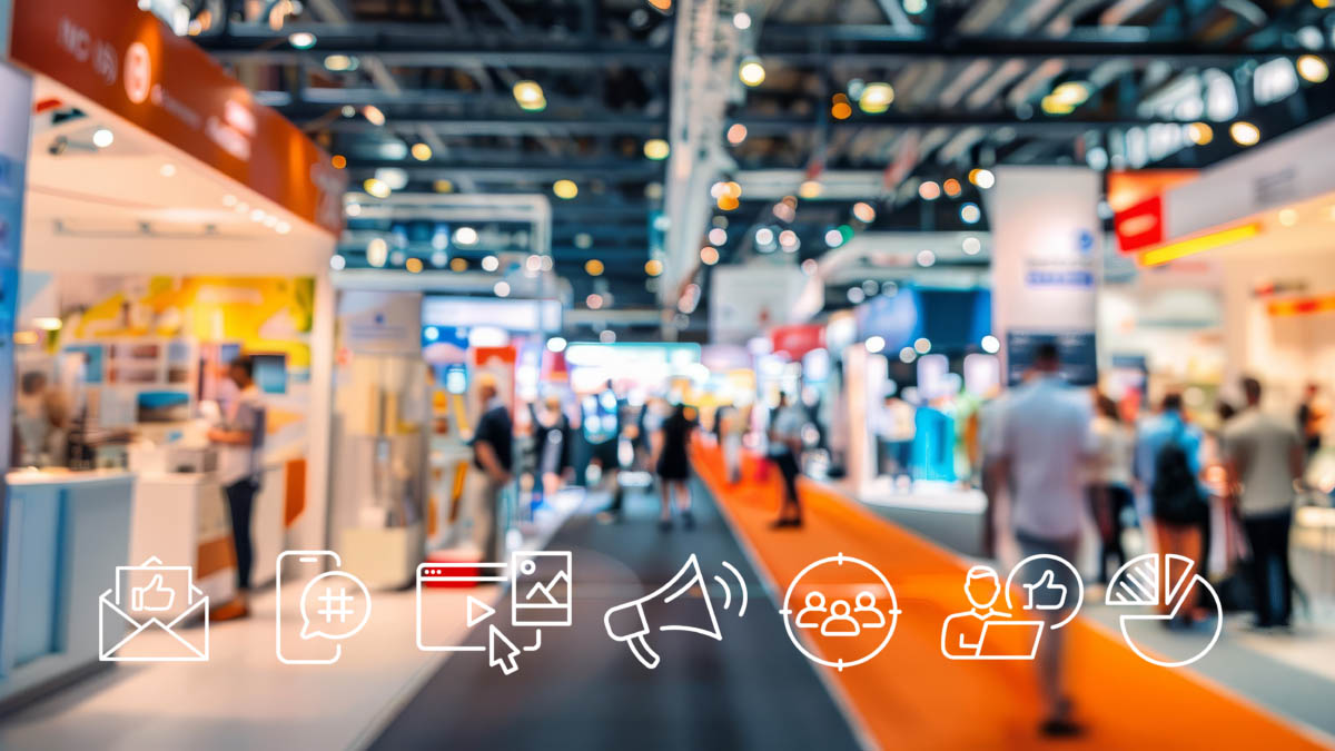 trade show floor photo