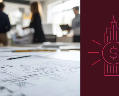 tower illustration with money symbol