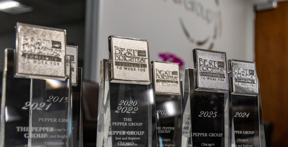 Best and Brightest Awards at the Pepper Group Office Best and Brightest Awards at the Pepper Group Office