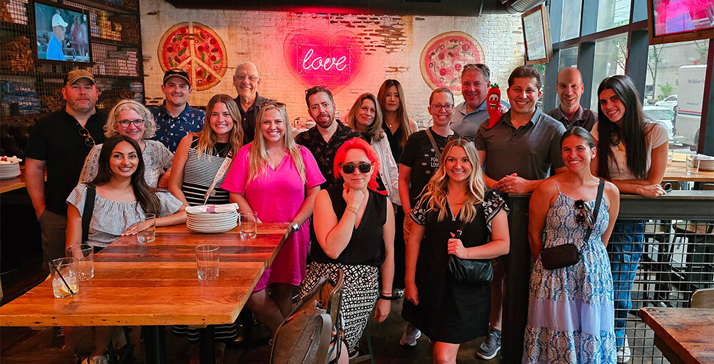 The Pepper Group team during the summer outing