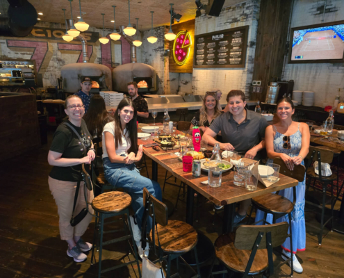 Part of the Pepper Group team at a summer outing Part of the Pepper Group team at a summer outing