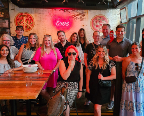 The Pepper Group Team at a summer outing The Pepper Group Team at a summer outing