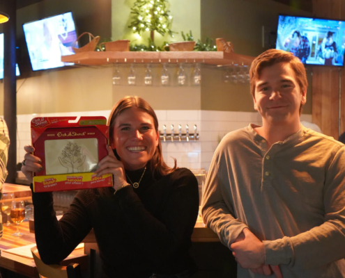 Eliza at the winter outing Eliza at the winter outing