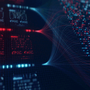 computer display showing data analytics