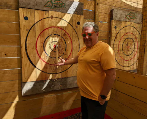 Todd axe throwing